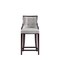 Manhattan Comfort Fifth Avenue Faux Leather Counter Stool in Light Grey CS012-LG - alternate 9